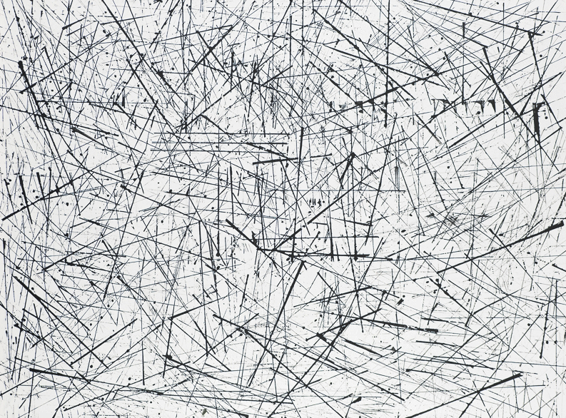 Pippo Lionni, 20170226, 43°11°,  acrylic on canvas, 160x210cm