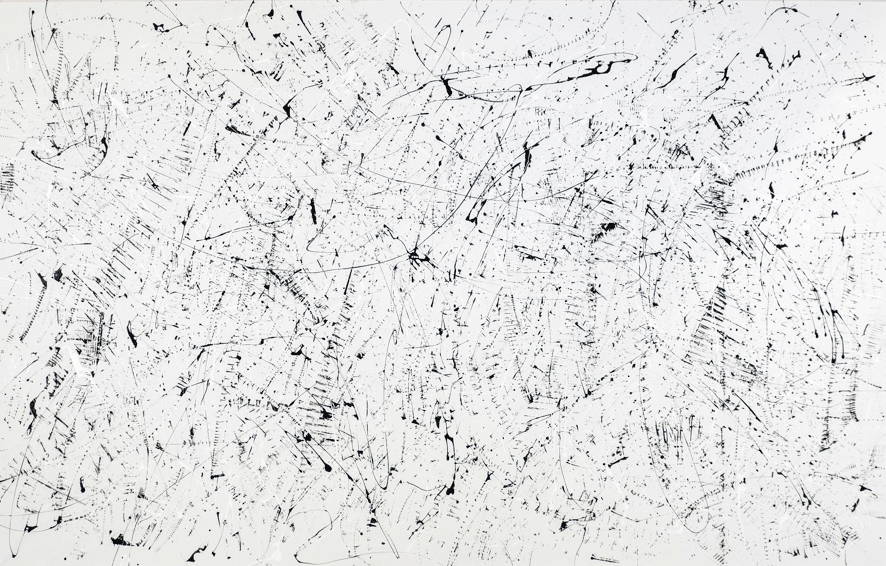 Pippo Lionni 20170905 43°11° acrylic on canvas 210x330cm