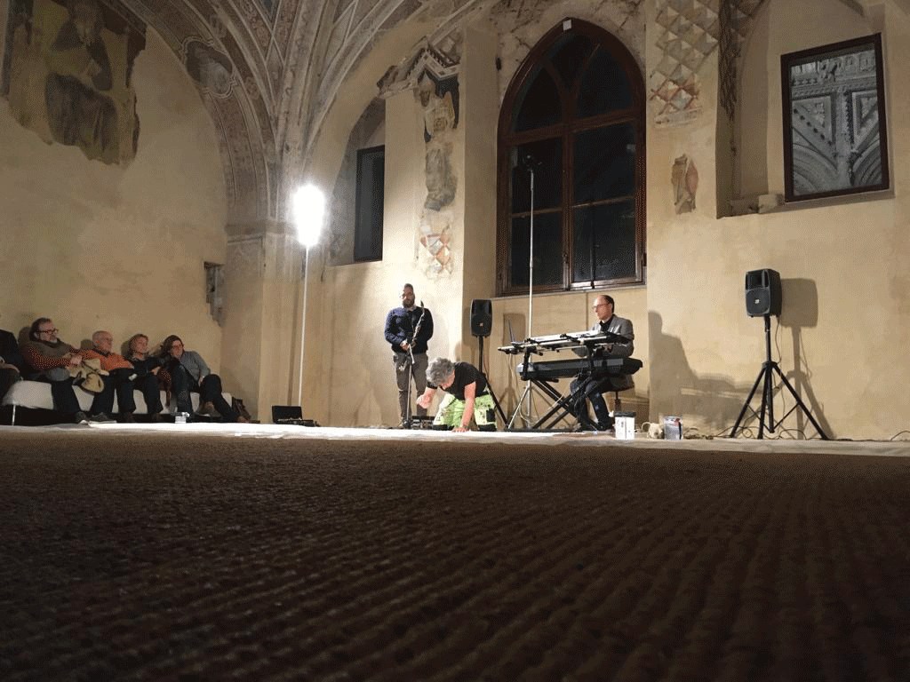 Pippo Lionni AR 20 performance Santa Maria della Scala Siena Italy 2019