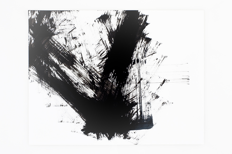 Pippo Lionni, BREAKTHROUGH 66, 2012, acrylic on 200g paper, 50x65cm