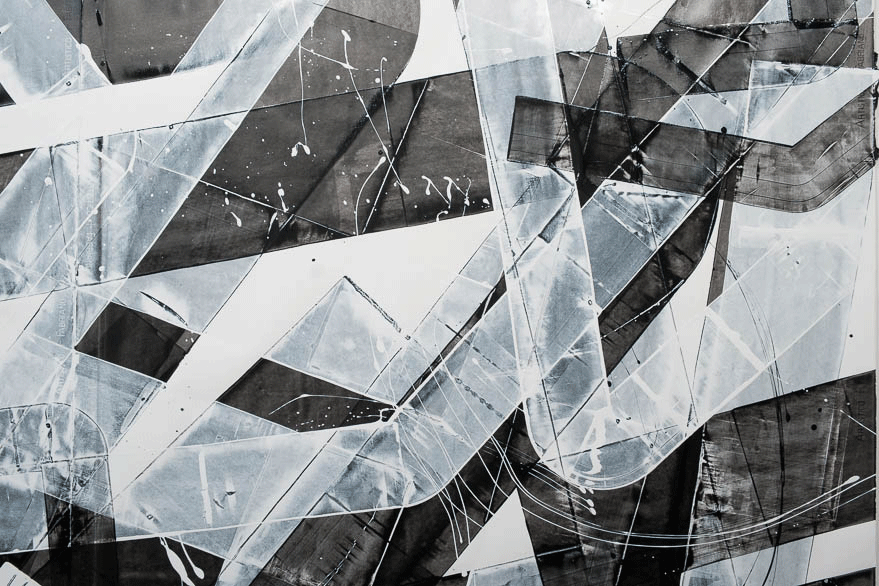 Pippo Lionni, 20150312, 43°11°, 300g paper, 230x280cm, detail