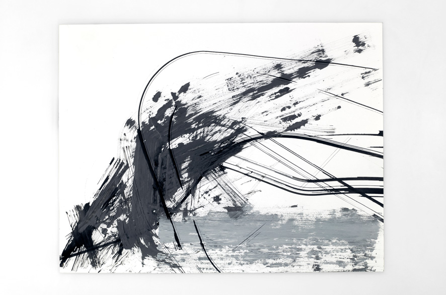 Pippo Lionni BACKLASH 1, 2011, BACKLASH 24, 2011, acrylic on 200g paper, 50x65cm
