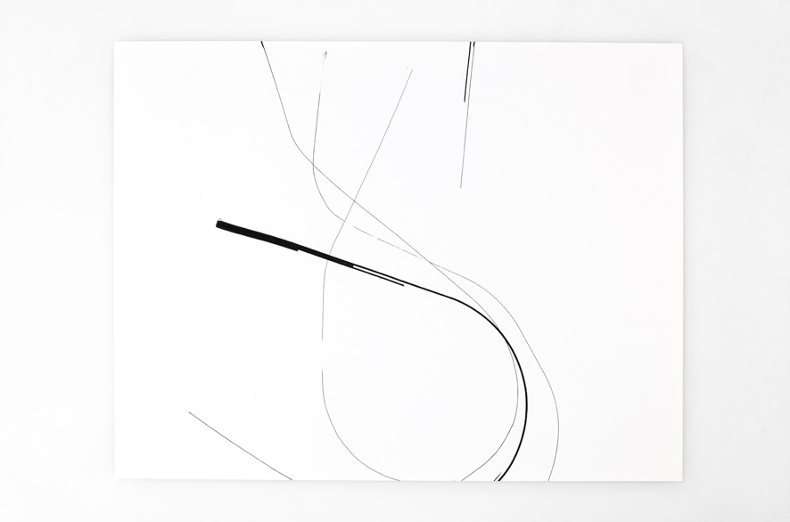 Pippo Lionni SINGULARITY 186, 2011, acrylic on 200g paper, 50x65cm