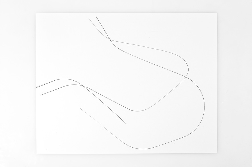 Pippo Lionni SINGULARITY 204, 2011, acrylic on 200g paper, 50x65cm