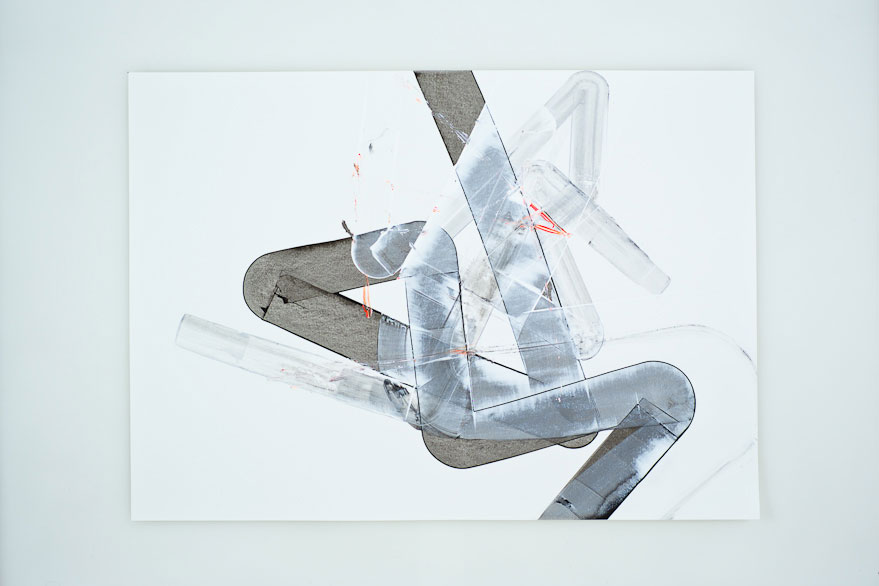 Pippo Lionni, UNTITLED 320, 2013, acrylic on 220g paper, 50x70cm