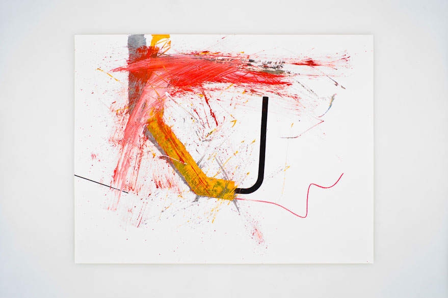 Pippo Lionni UNTITLED 36, 2013, acrylic on 200g paper, 50x65cm