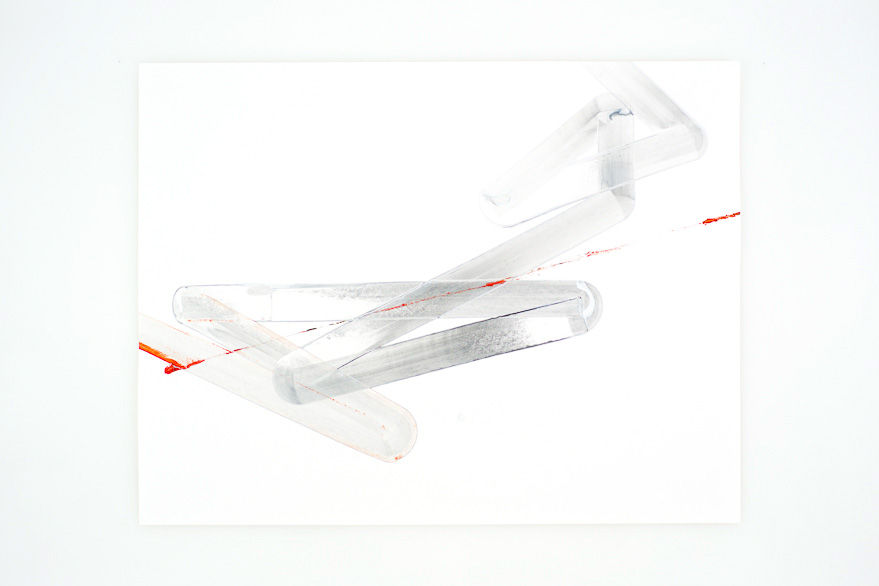Pippo Lionni, UNTITLED 375, 48°2°, 2013, acrylic on 220g paper, 50x70cm