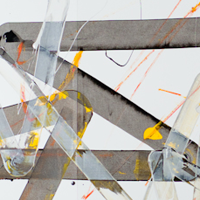 Pippo Lionni, UNTITLED 500, 2013, acrylic on 220g paper, 70x150cm