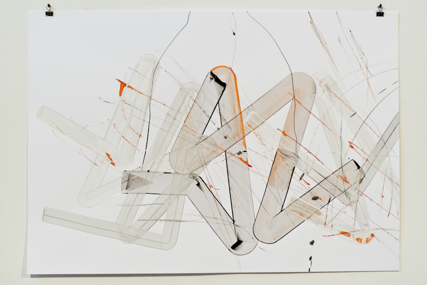Pippo Lionni, UNTITLED 525, 2014, acrylic on 220g paper, 70x100cm