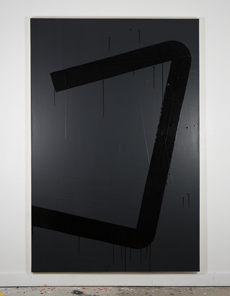 Pippo Lionni, UNTITLED 663, 2014, 48°02°, acrylic on canvas, 195x130cm