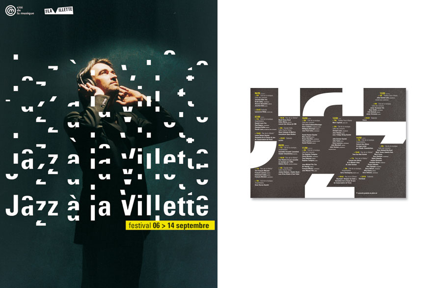 pippo lionni - jazz à la villette - ldesign - edition - publishing - graphics 