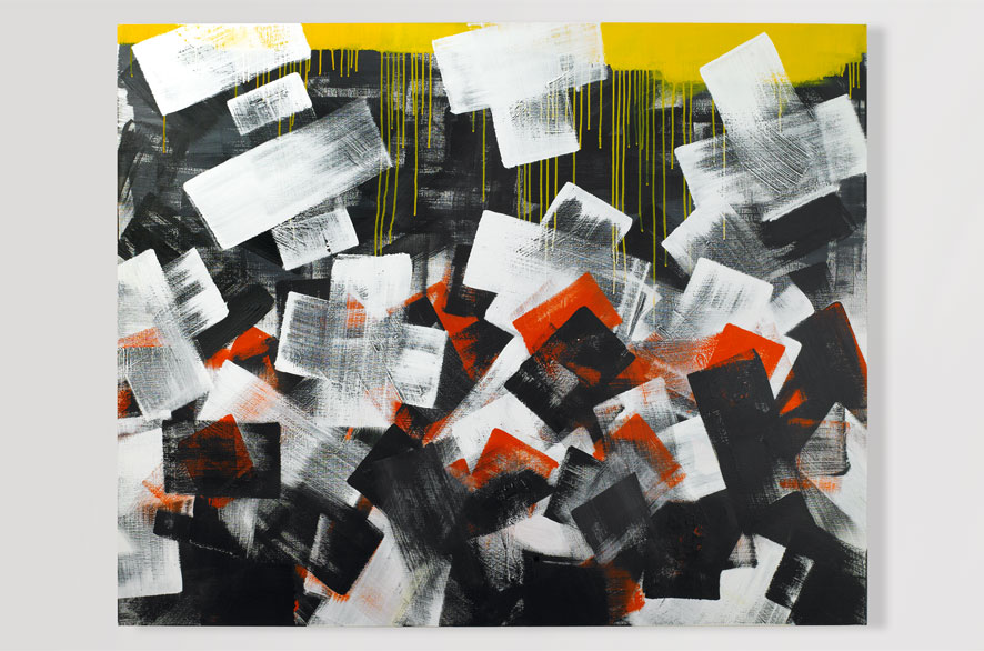 Pippo Lionni COLOR 13, 2009, Acrylic on canvas, 160 x 130 cm